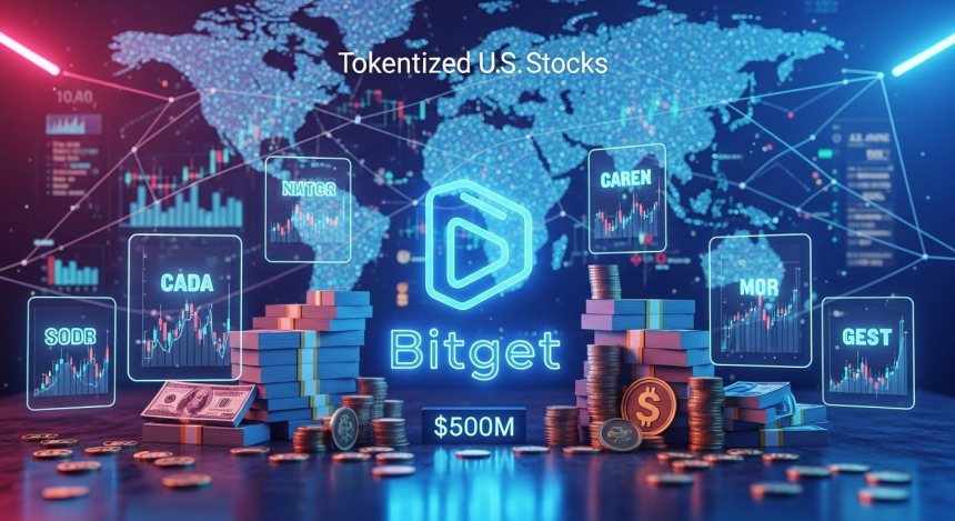 비트겟, 토큰화 미국 주식 누적 거래 5억 달러 돌파…글로벌 수요 확대