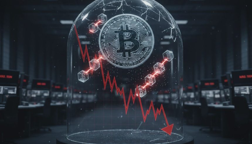  비트코인 $BTC 약세장 진입 신호 뚜렷…기관 매도·기술지표도 하방 지지