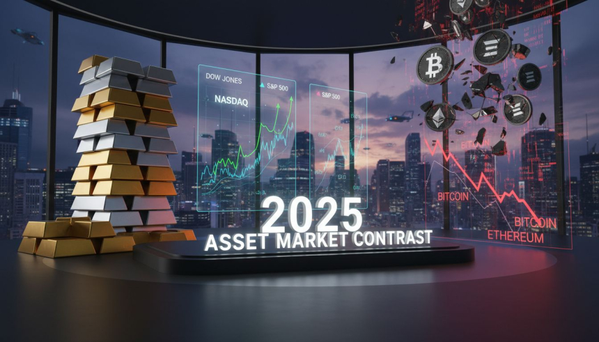  은 130%·금 65% 급등… 2025년 자산 강세 속 암호화폐는 ‘역주행’