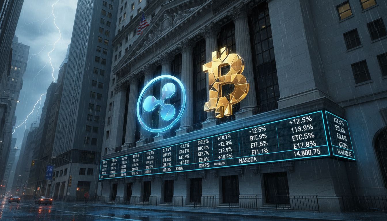비트코인·XRP, NYSE 상장 펀드 통해 월가 진입…'주류 자산' 부상
