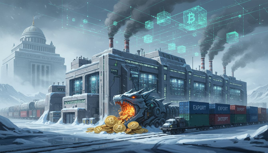  러시아 중앙은행, 비트코인 채굴 '비공식 수출'로 인정…루블화 강세에 영향