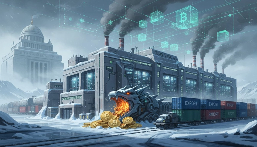 러시아 중앙은행, 비트코인 채굴 '비공식 수출'로 인정…루블화 강세에 영향