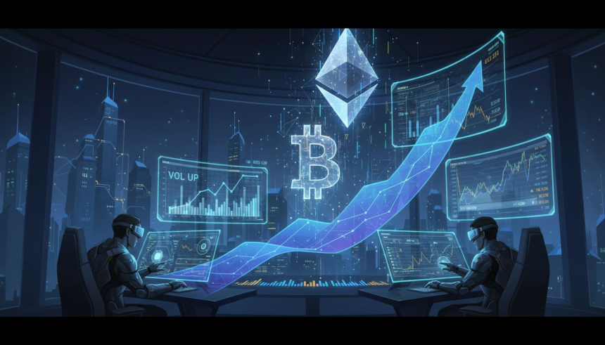  비트코인 거래량 급감…이더리움에 유동성 집중 신호 뚜렷