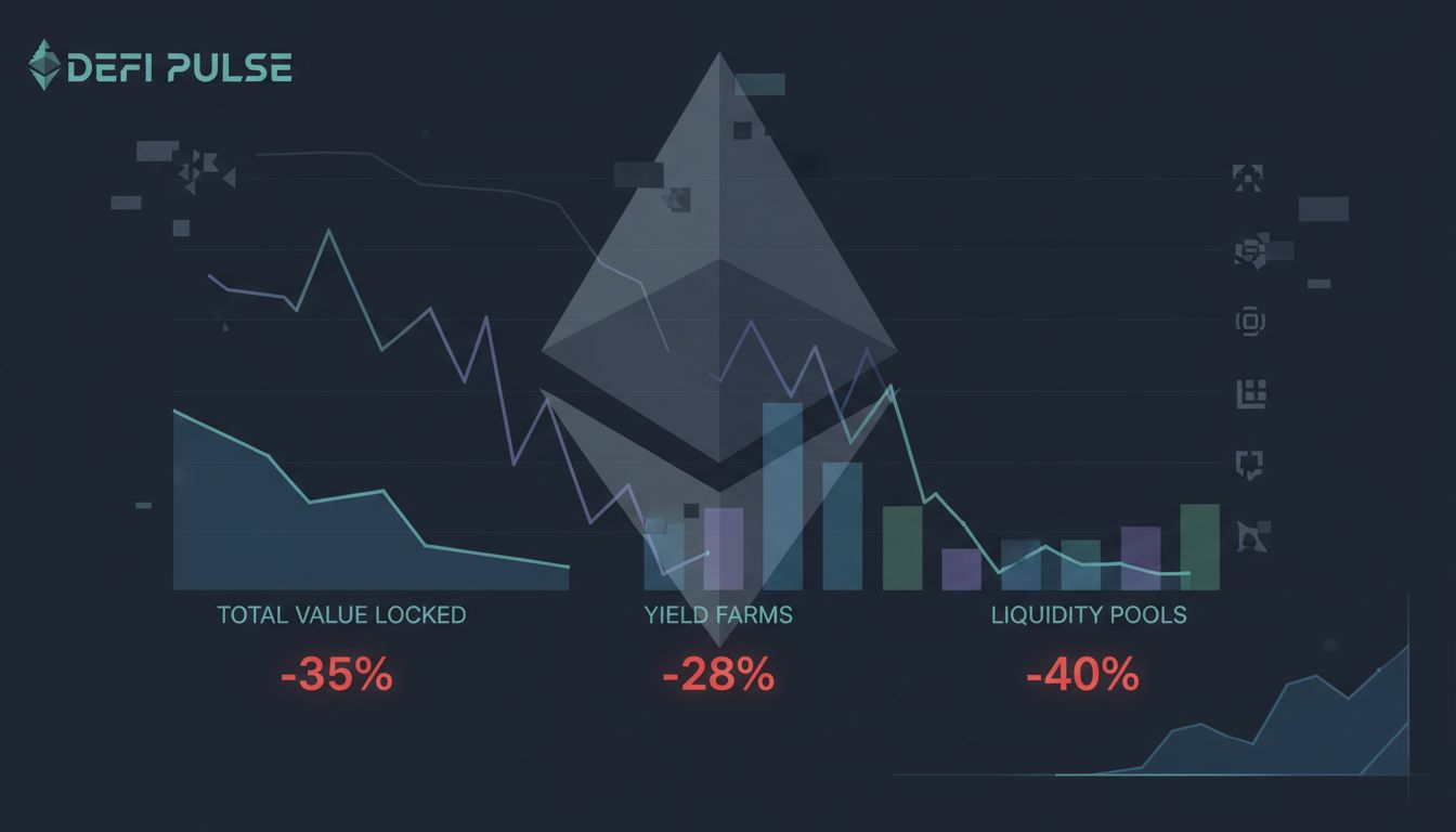 기관은 들어오는데… DeFi·온체인 지표는 악화일로, 11월 TVL·거래량 동반 감소