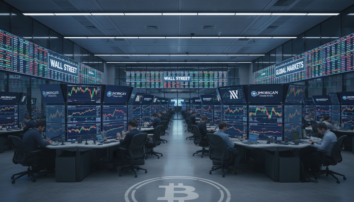 JP모건, 기관 대상 비트코인 거래 서비스 검토…월가 암호화폐 수용 본격화 신호