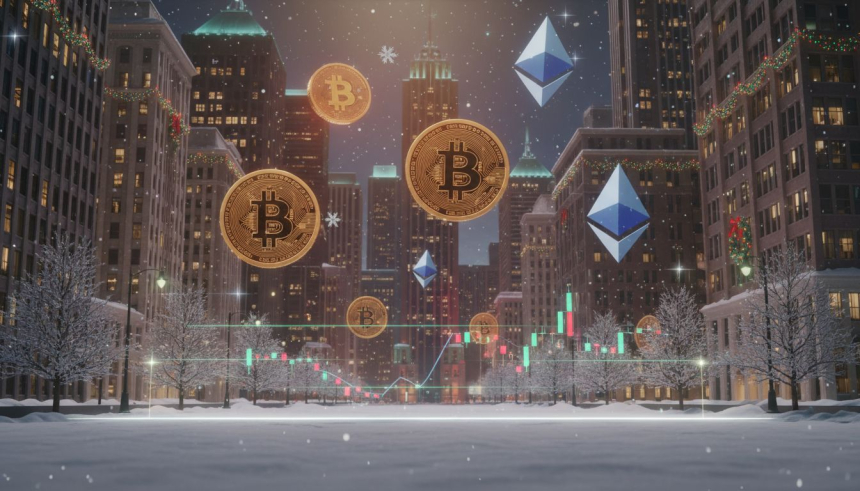  비트코인 횡보, 암호화폐 시총 3조 달러 유지…크리스마스 앞두고 시장 '관망'