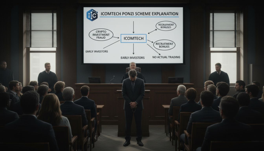  폰지 사기극 '아이콤텍' 핵심 인물, 징역 71개월…거짓 수익·토큰으로 수백만 달러 유인 / TokenPost.ai 