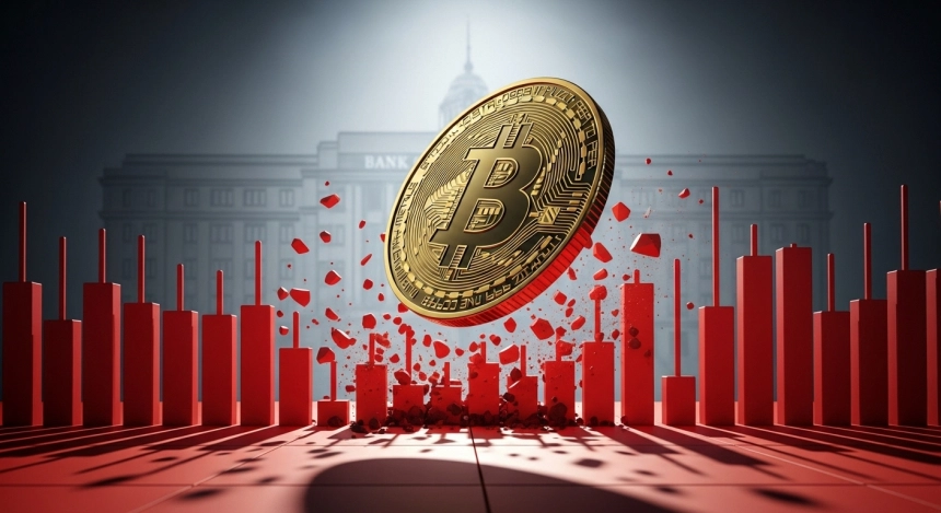 비트코인 $BTC, 일본은행 금리 인상 우려에 5% 급락…롱포지션 9,600억 원 청산