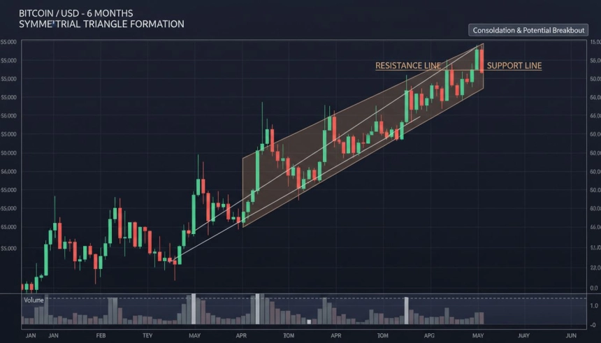 비트코인 $BTC, 6일째 박스권…88,600달러 돌파 시 상승 신호될까