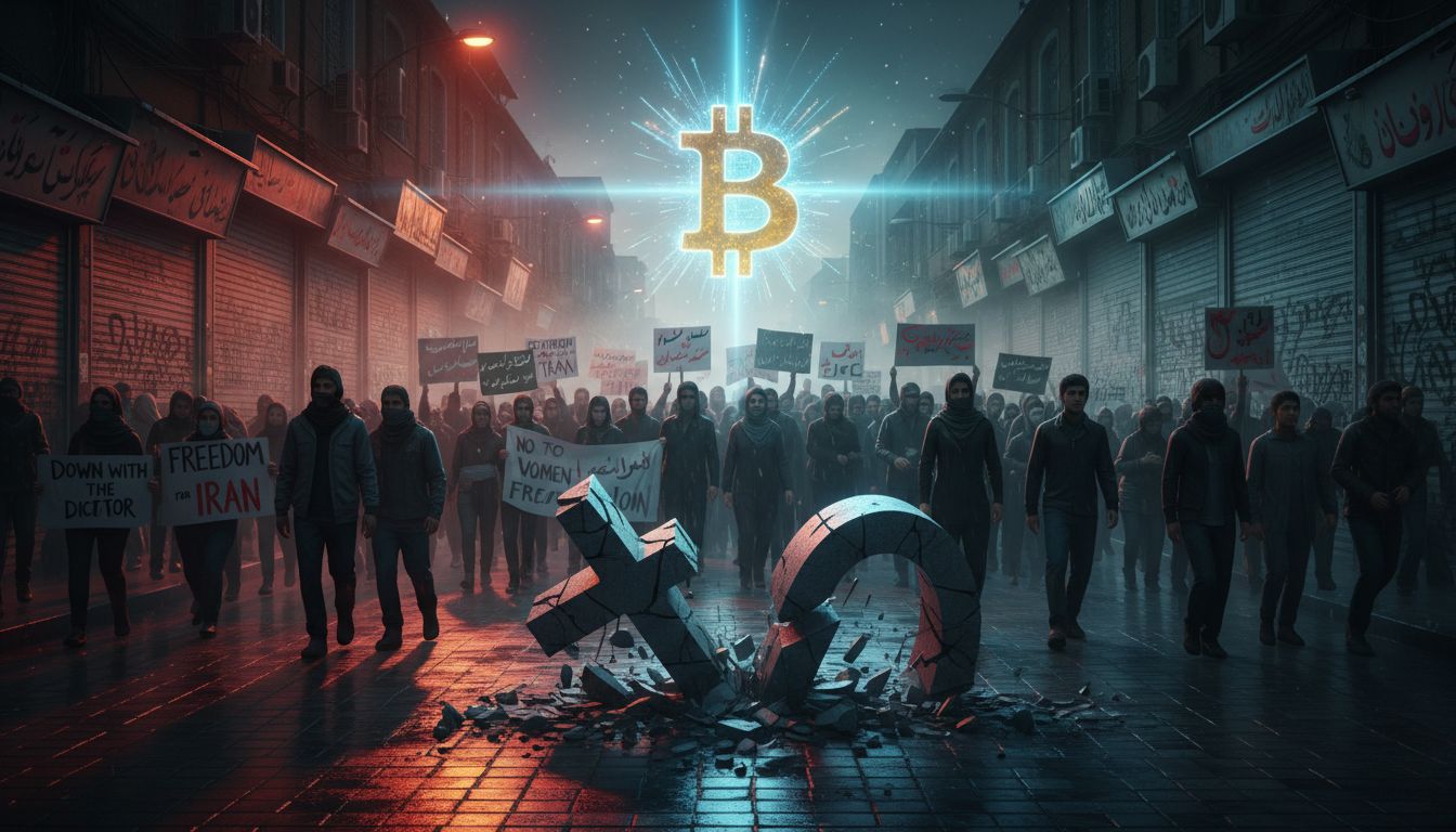 이란 화폐 붕괴에 비트코인(BTC) 대안 부상…리알, 달러당 142만 리알로 사상 최저