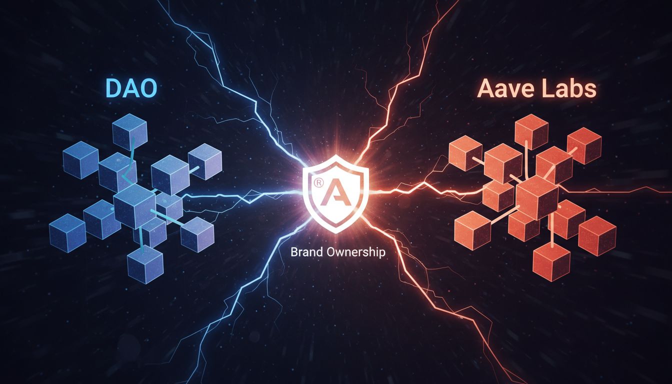 Aave, 브랜드 통제권 놓고 내부 균열…DAO·Labs 갈등 격화