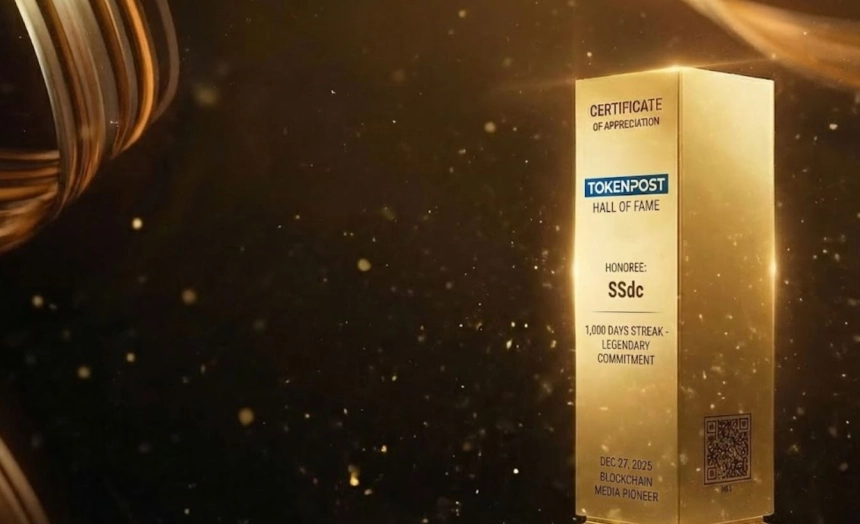 "하락장에도 매일 왔다"... 토큰포스트, 1000일 연속 개근 '전설의 유저' 탄생
