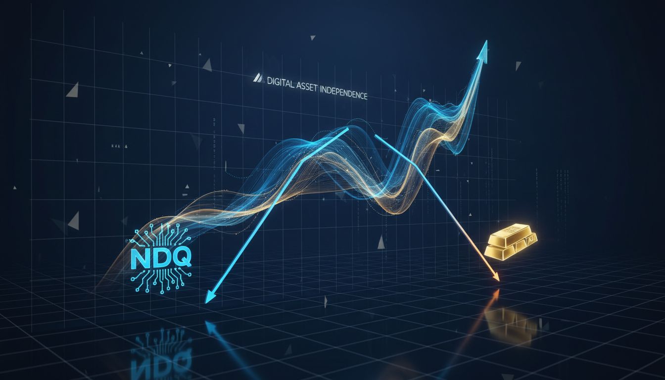 비트코인($BTC), 나스닥·금과 결별…독자적 시장 흐름 본격화