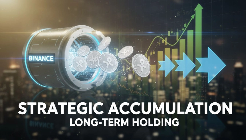 XRP, 바이낸스 보유량 연중 최저…장기 보유 신호 강화