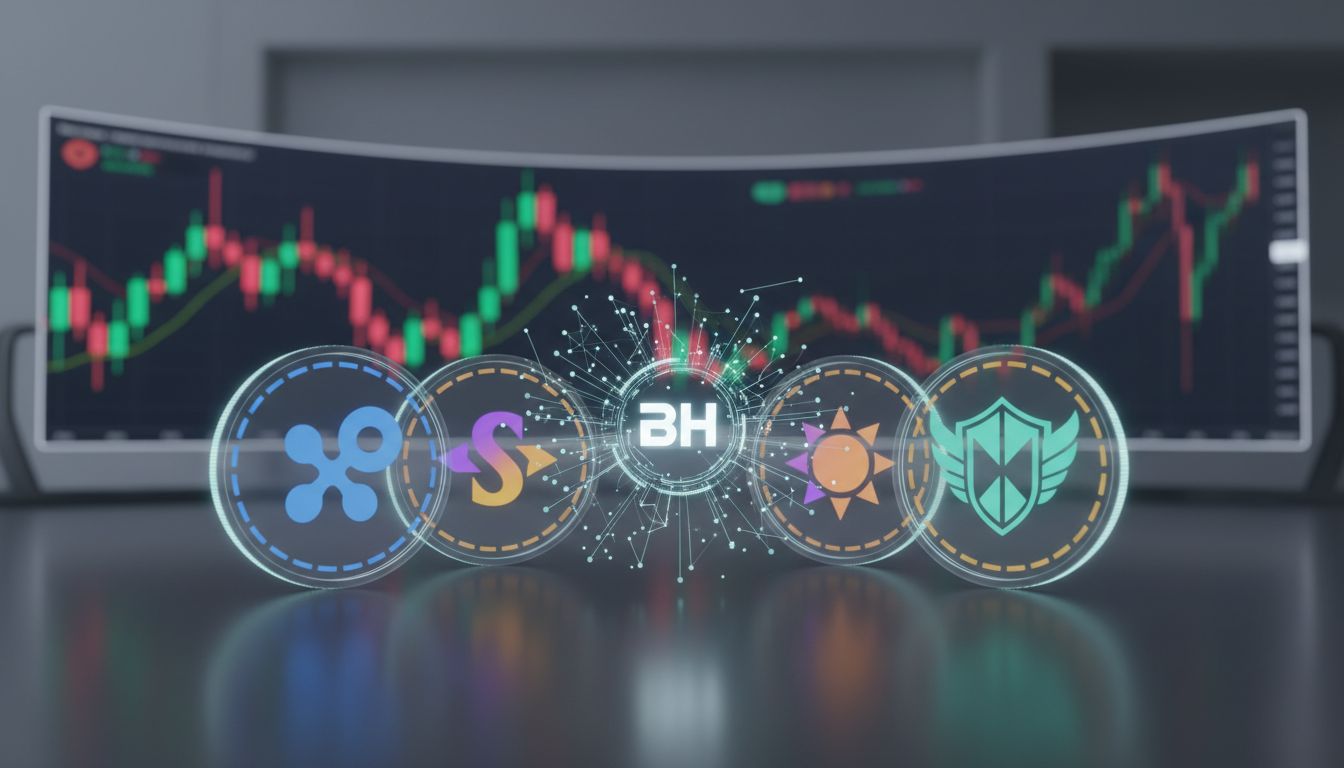 XRP·솔라나·에이다, 연말 저점 매집세…비트코인 하이퍼도 주목