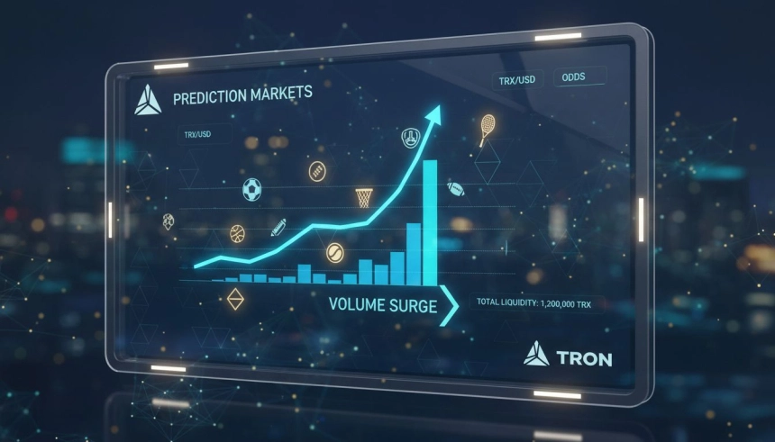 칼시, TRON 도입 효과에 예측 시장서 23억달러 거래…폴리마켓 두 배 앞서