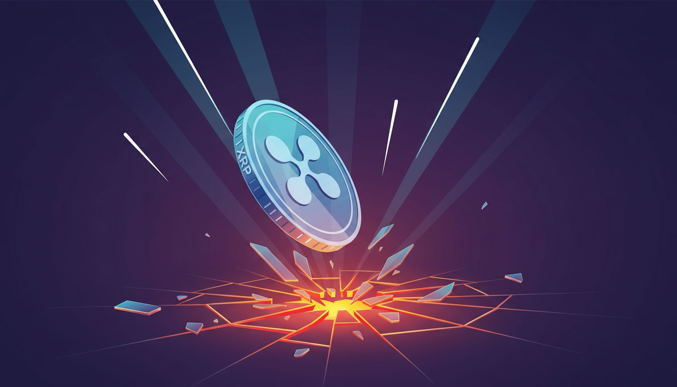 XRP, 핵심 지지선 붕괴…1달러선 하락 경고에 매도 압력 심화