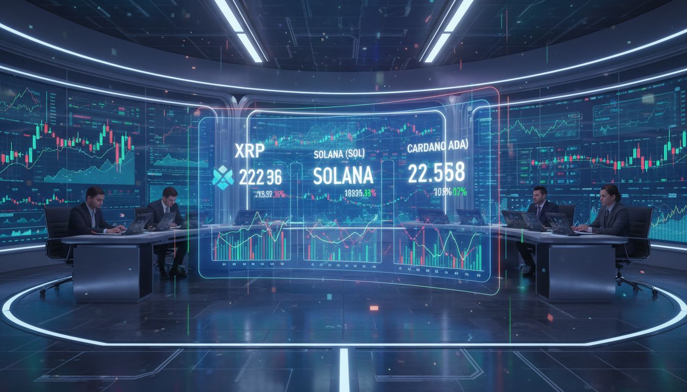 중국 AI '딥시크', XRP·솔라나·에이다 2026년 전망 공개…최대 300% 상승부터 급락 시나리오까지