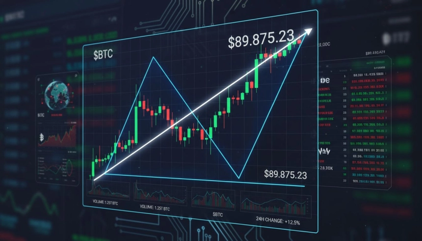 비트코인, 9만 달러 돌파 후 소폭 조정…변동성 확대 직전 '삼각 수렴' 주목