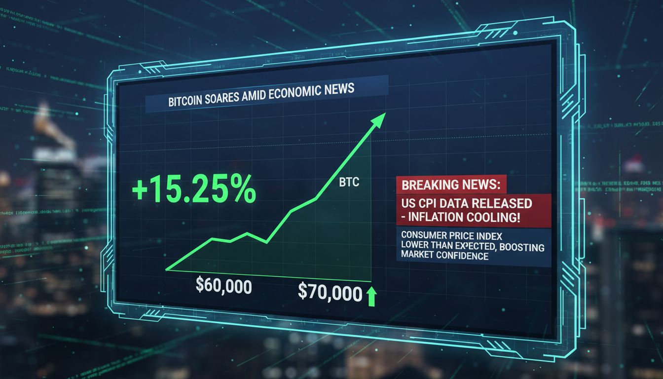 11월 CPI 예상치 하회…비트코인($BTC) 88,000달러 돌파, 연준 완화 신호에 시장 반응