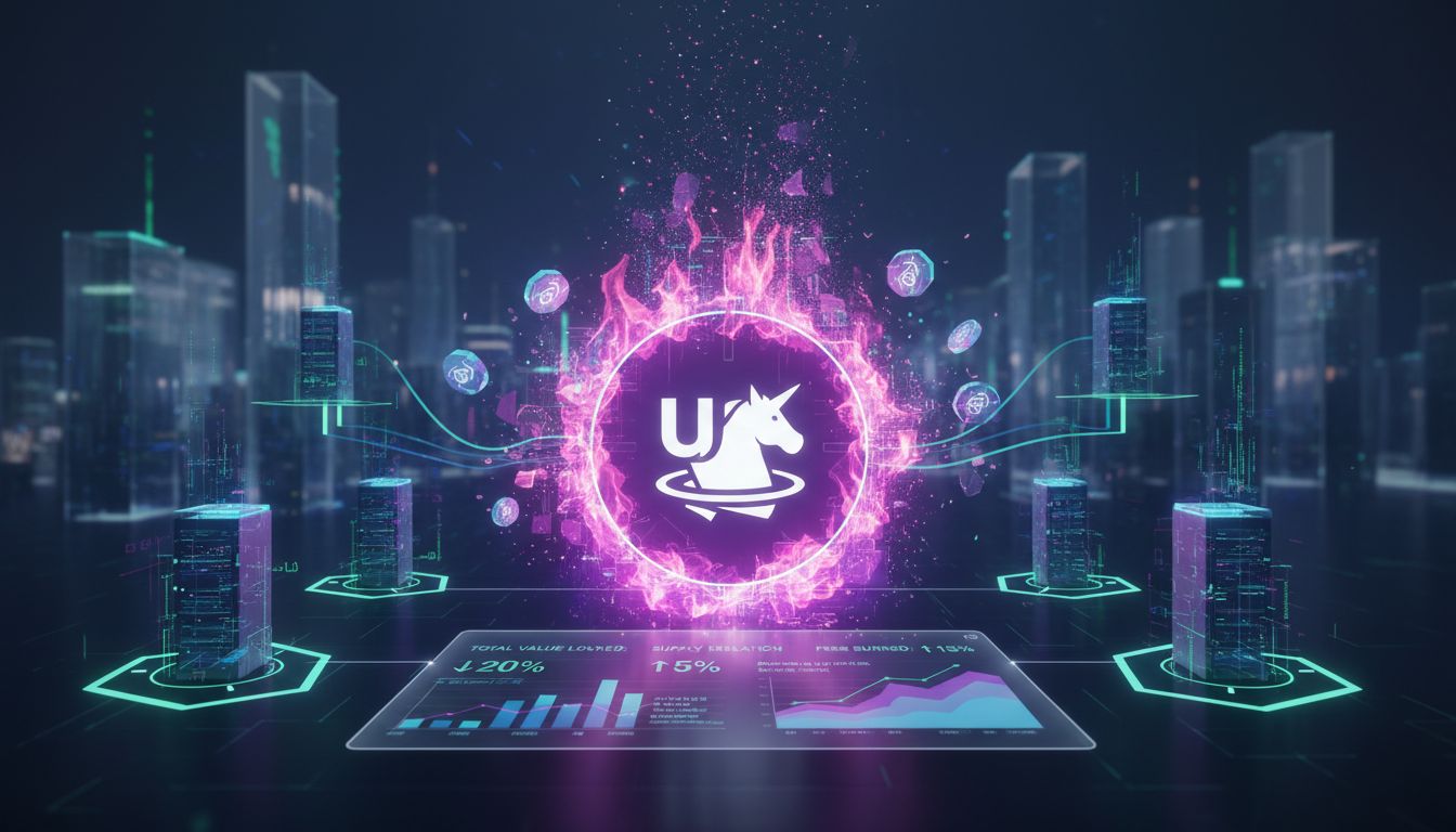 유니스왑, 거래 수수료로 UNI 소각한다…‘디플레이션 구조’ 전환