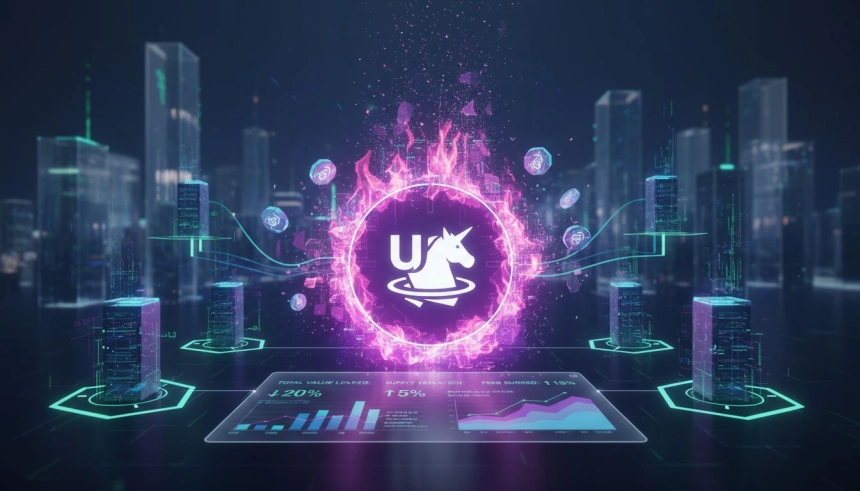 유니스왑, 거래 수수료로 UNI 소각한다…‘디플레이션 구조’ 전환