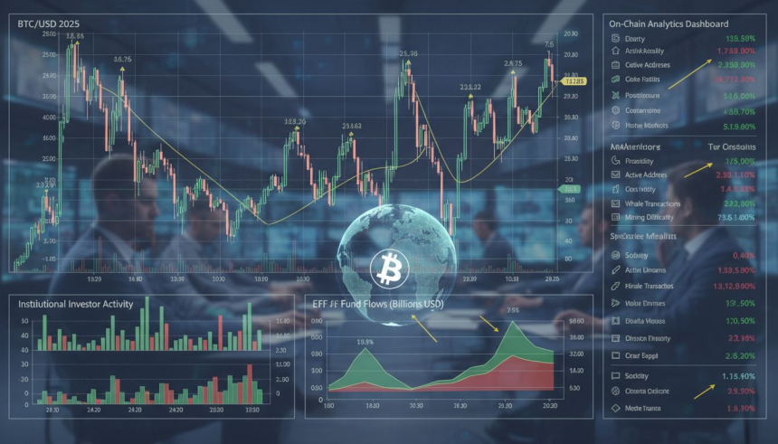  비트코인($BTC), 2025년 10만 달러 아래 마감…기관 수요·고래 매집 엇갈려 2026년 불확실성 지속