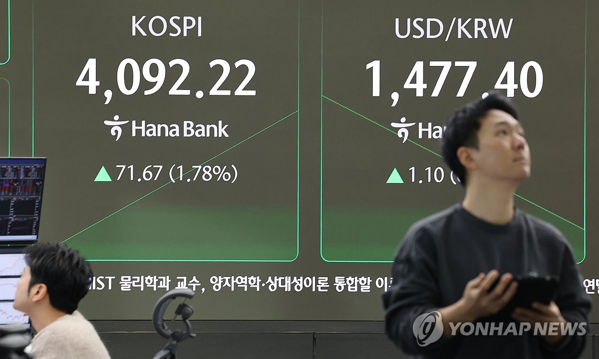 엔화 약세 여파에 원/달러 환율 소폭 상승…연말 외환당국 개입 주시