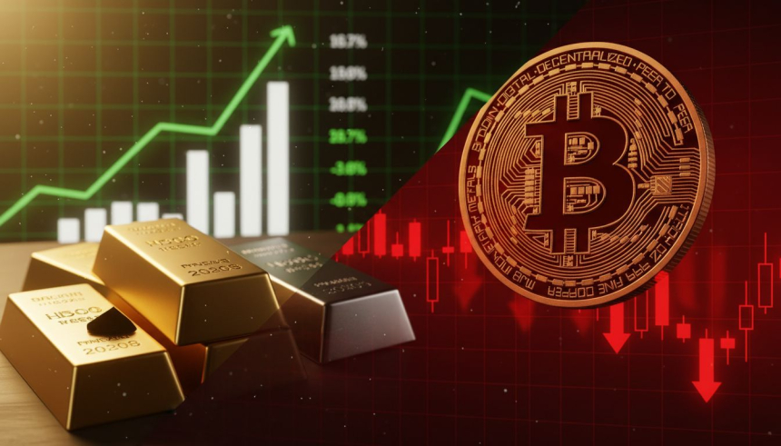  2025년 귀금속 70% 넘게 급등…비트코인 수익률 –6%로 마감