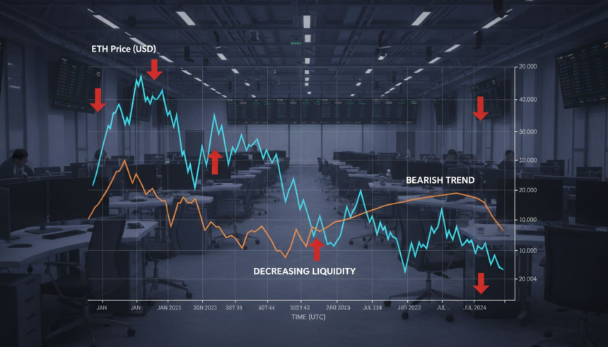  이더리움 선물 '오픈인터레스트' 절반 급감…시장 전반 디레버리징 본격화