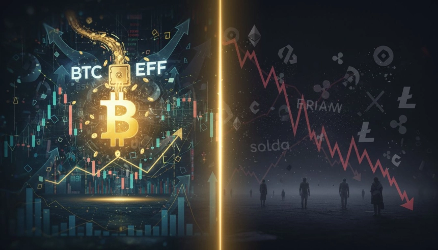 비트코인 12만 달러 찍고도…'ETF 쏠림'에 시장은 양극화 위기