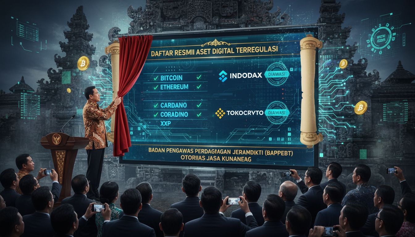 인도네시아, 암호화폐 거래소 29곳 화이트리스트 공개…업비트 포함 공식 인증