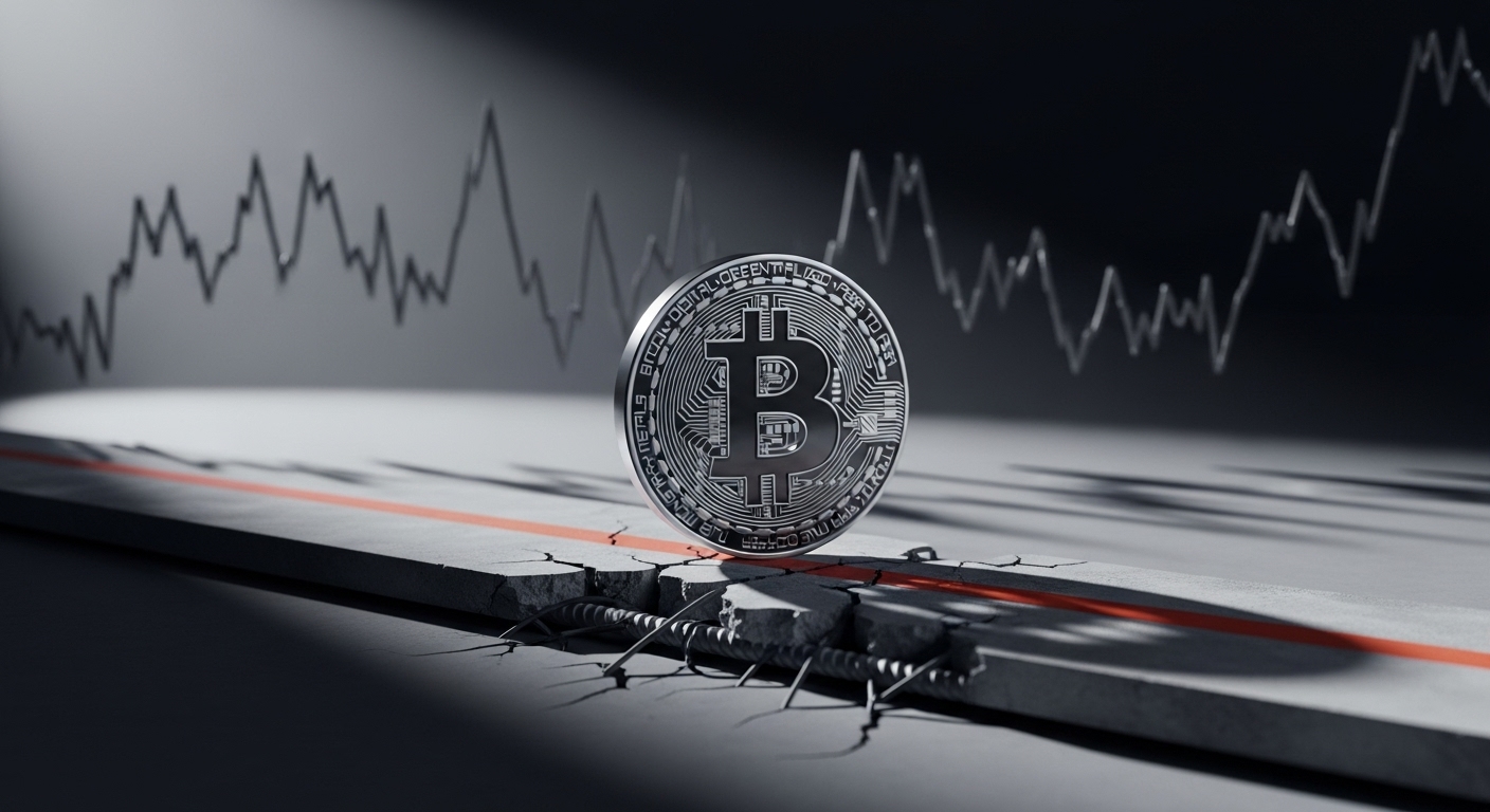 비트코인 $BTC, 8만1,500달러 지지선 위기…대규모 이체에 하락 압력 커져