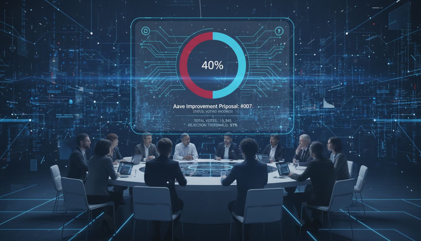 Aave 거버넌스 혼란…윈터뮤트, 토큰 정렬안에 '전면 반대'