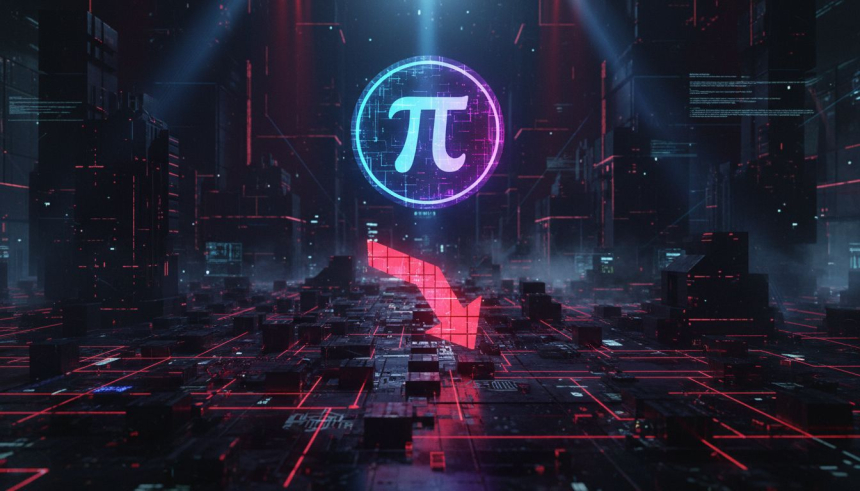 Pi Network, AI 인증 업그레이드에도… PI 토큰 93% 폭락
