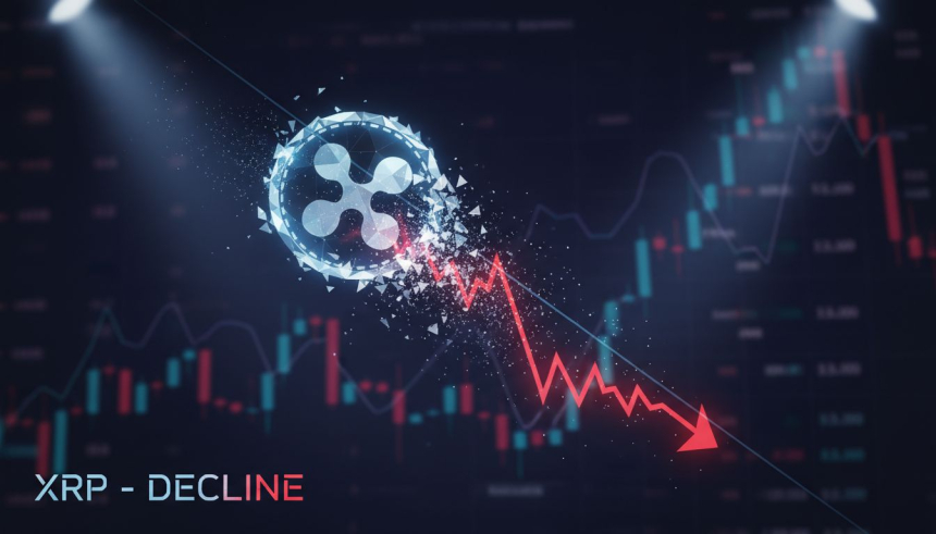  XRP, 1.90달러 지지선 시험대…기관 자금 유입에도 가격 8% 하락