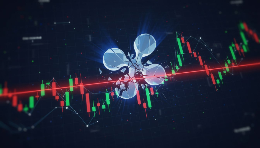  리플(XRP), 2달러 지지선 위태…단기 하락세 본격화 조짐