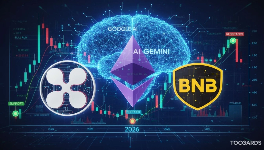 XRP·이더리움·BNB, 2026년 초 '방향 전환' 예고…핵심 지지선 방어 여부 주목