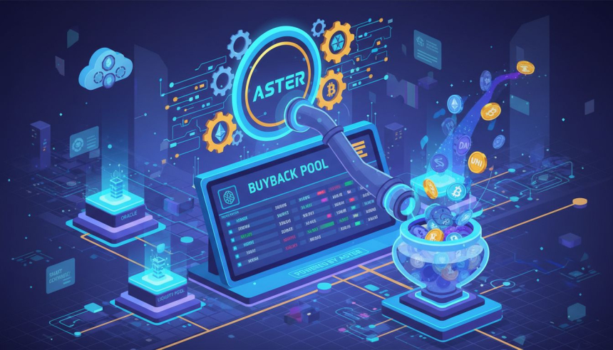  아스터, 수수료 80%로 ASTER 토큰 매일 바이백…공급 축소 본격화