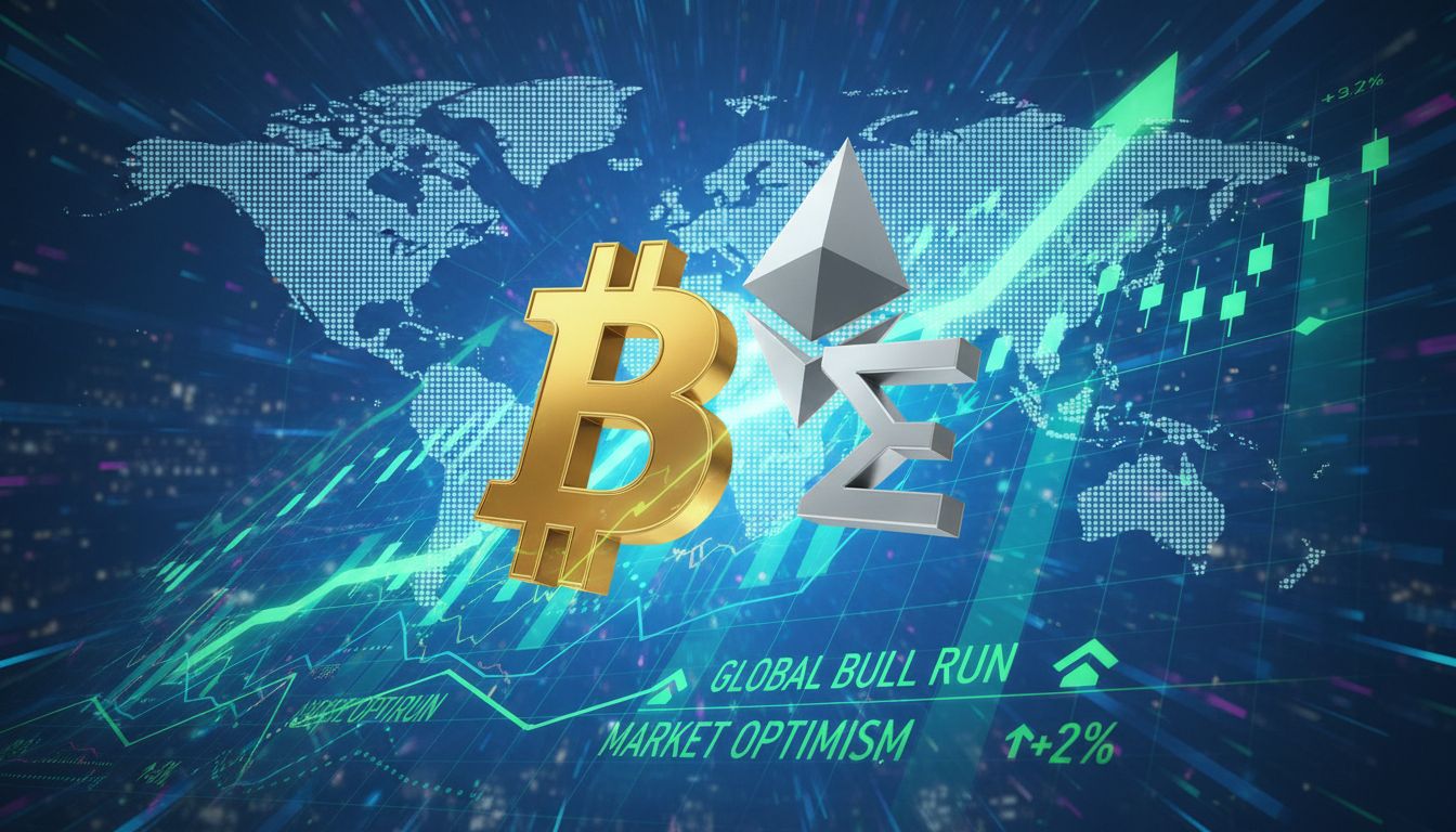  비트코인·이더리움 급등…시총 3조 1,200억 달러 회복에 반등 기대감