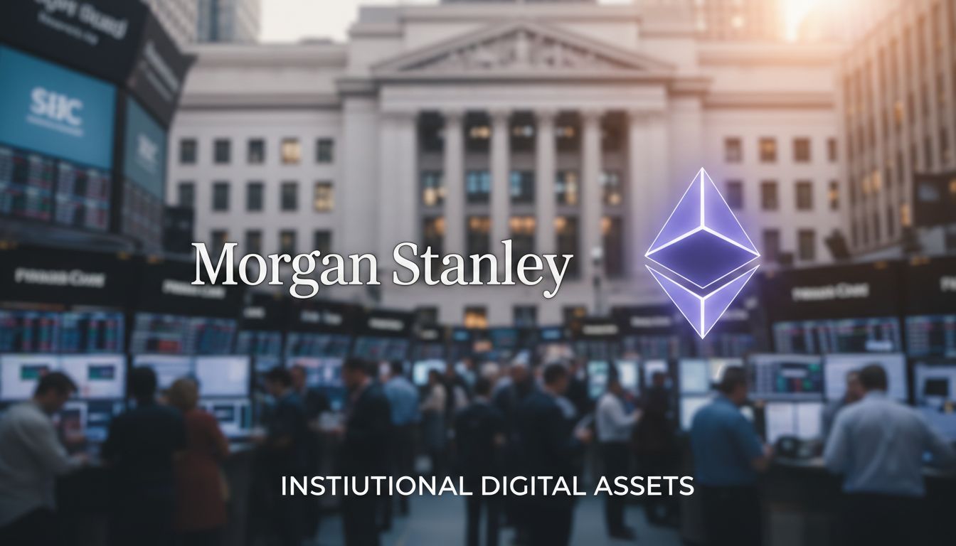 모건스탠리, 이더리움($ETH) 트러스트 신청…ETF 전환 겨냥한 전략 강화
