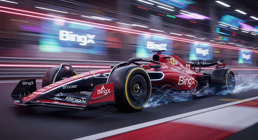  3억 달러 AI 투자… 빙엑스, 'F1 페라리'와 파트너십 체결
