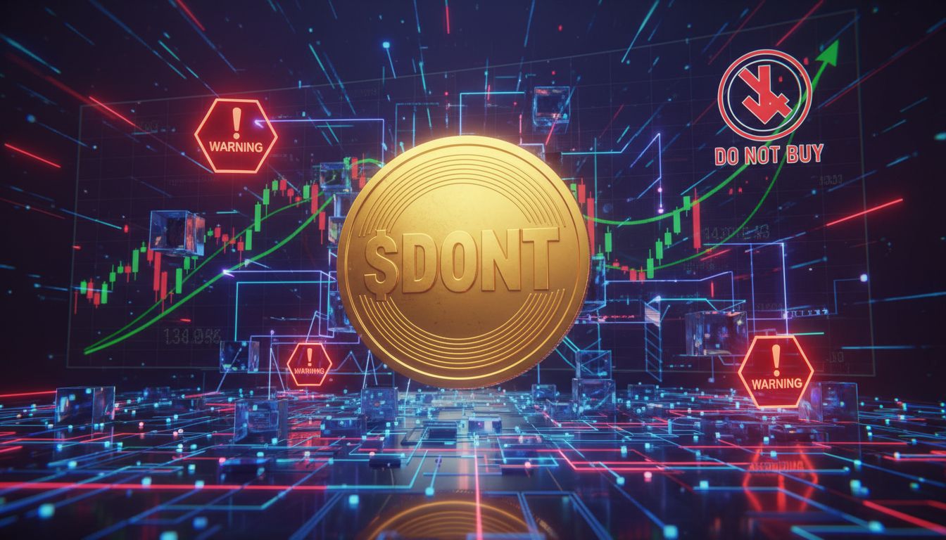 솔라나 밈코인 $DONT, 시총 2600만 달러 돌파…상장사 DFDV는 “사지 마라” 경고