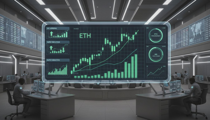  이더리움($ETH), 2026년 연말 최대 1만1,000달러 전망… ETF 자금·공급 감소가 견인