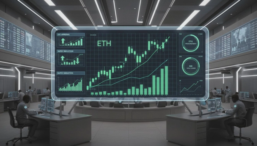 이더리움($ETH), 2026년 연말 최대 1만1,000달러 전망… ETF 자금·공급 감소가 견인