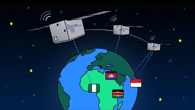  스페이스코인, 아프리카·동남아에서 위성 기반 통신 실증 착수