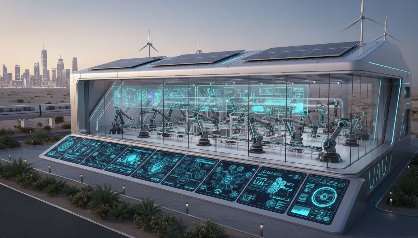 2026년까지 '스마트 팩토리' 전환… 사우디, 제조 데이터화 대장정 시동