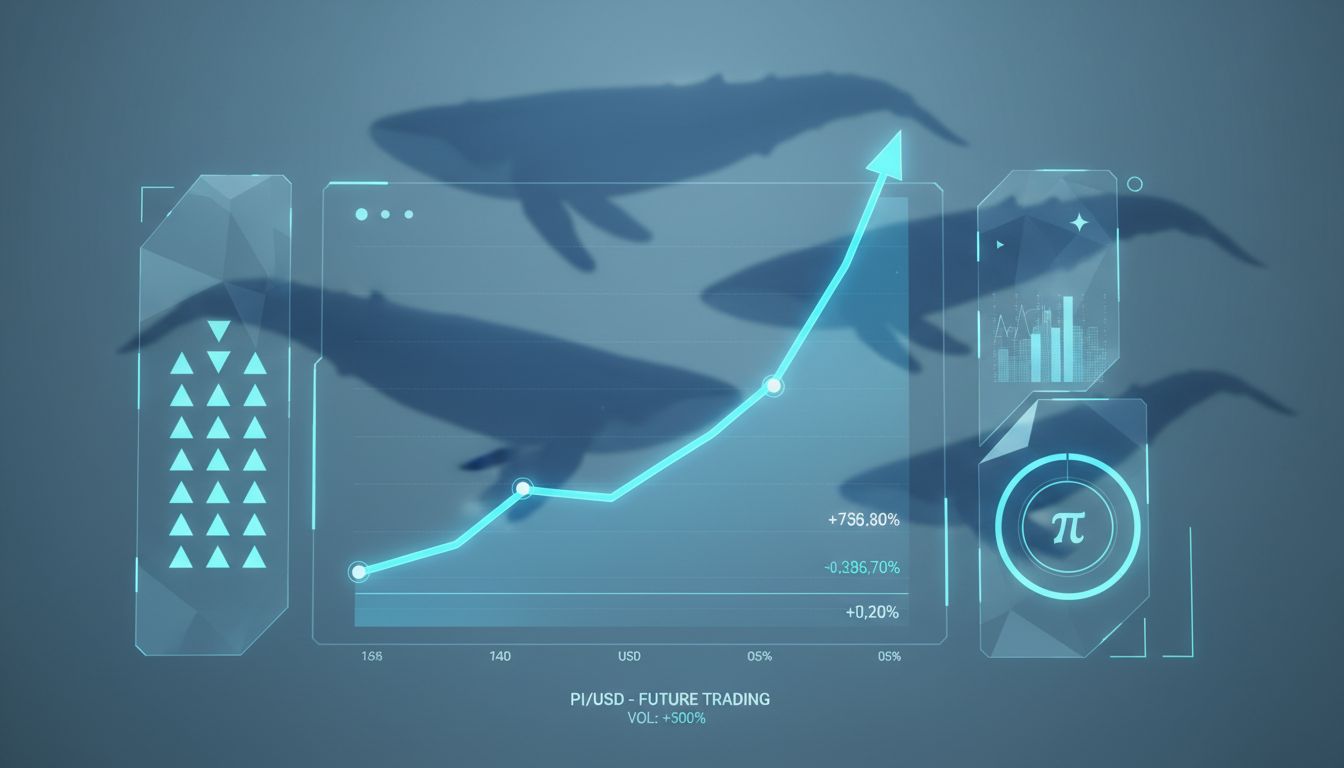 Pi 코인, 7일 연속 '조용한 급등'…기관·고래 진입 신호 뚜렷