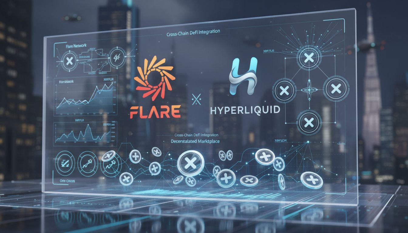 플레어, 하이퍼리퀴드에 XRP 스팟 마켓 출시…FXRP 통한 디파이 확장 가속