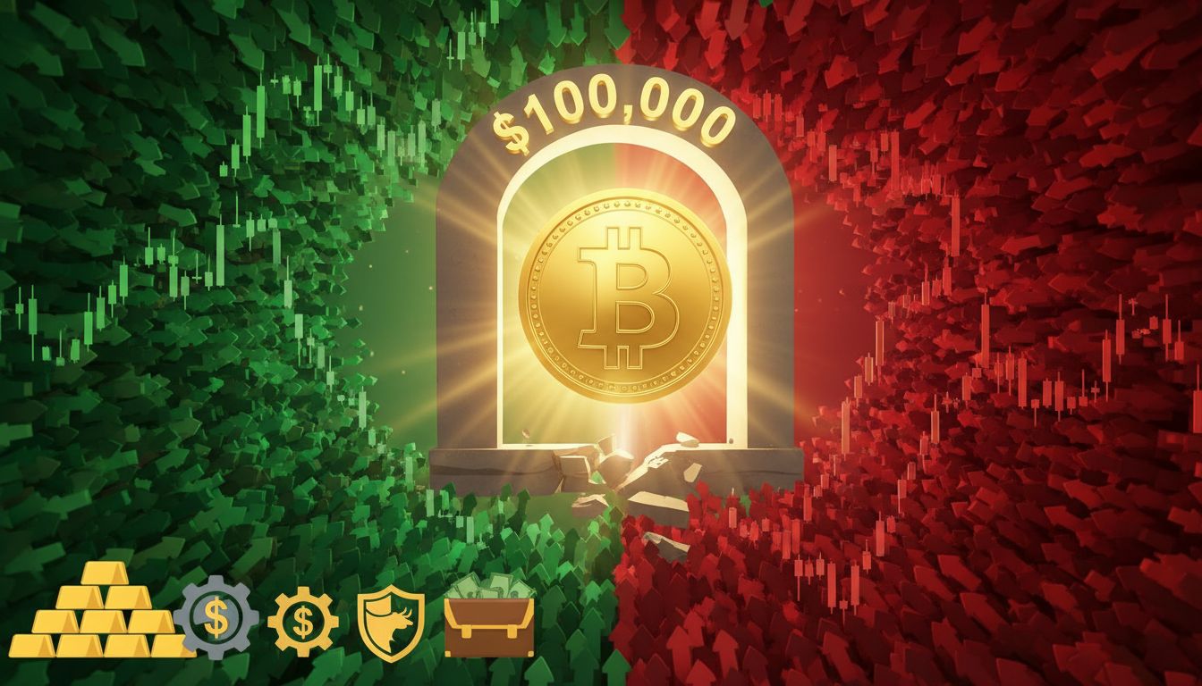 비트코인, 10만 달러 향한 변곡점…ETF·기관 수요가 관건